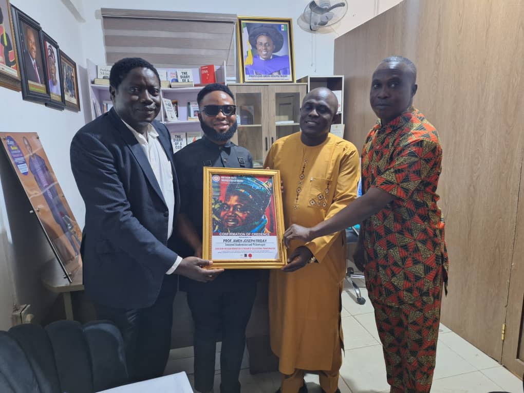 Award of Credence today at Transcorp Hotel, Abuja 2026